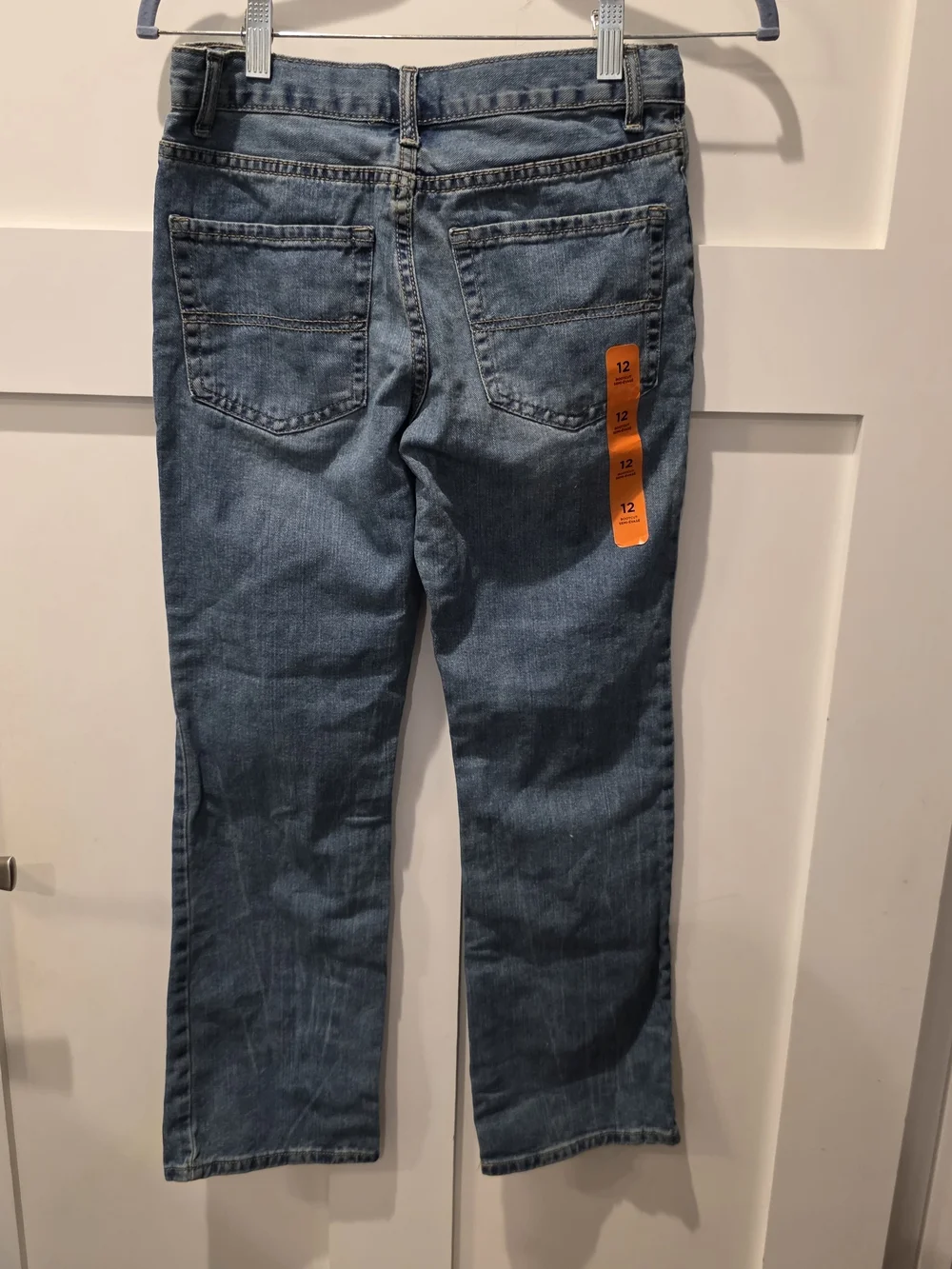 The Children's Place Light Blue Bootcut Jeans - Kids 12 Adjustable Waist